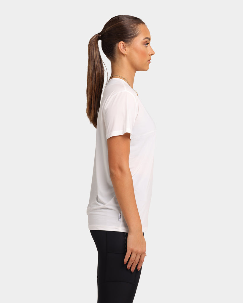Pyra Women's Transparent T-Shirt White