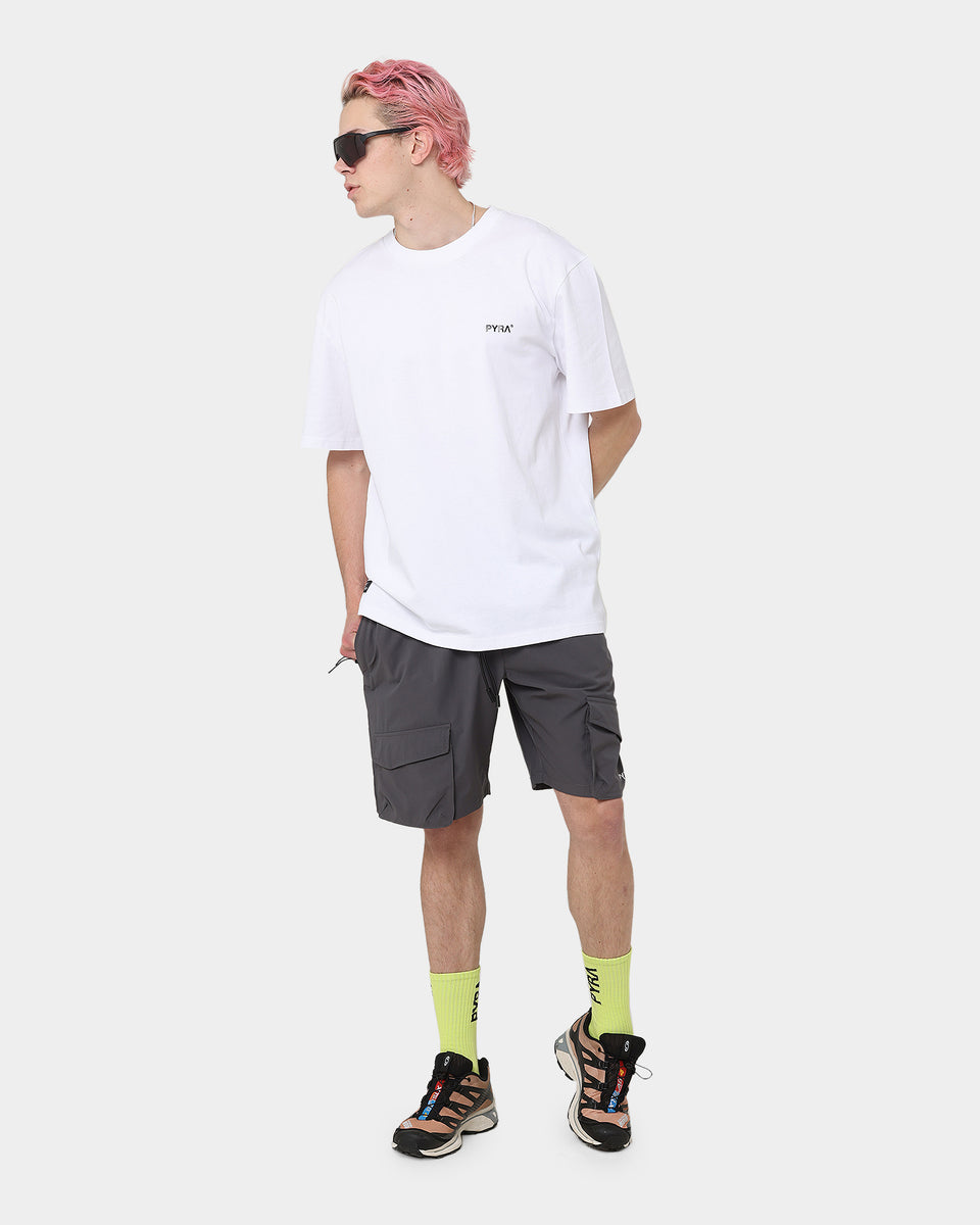 PYRA Core Logo T-Shirt White/Black – PYRA ELEMENTS