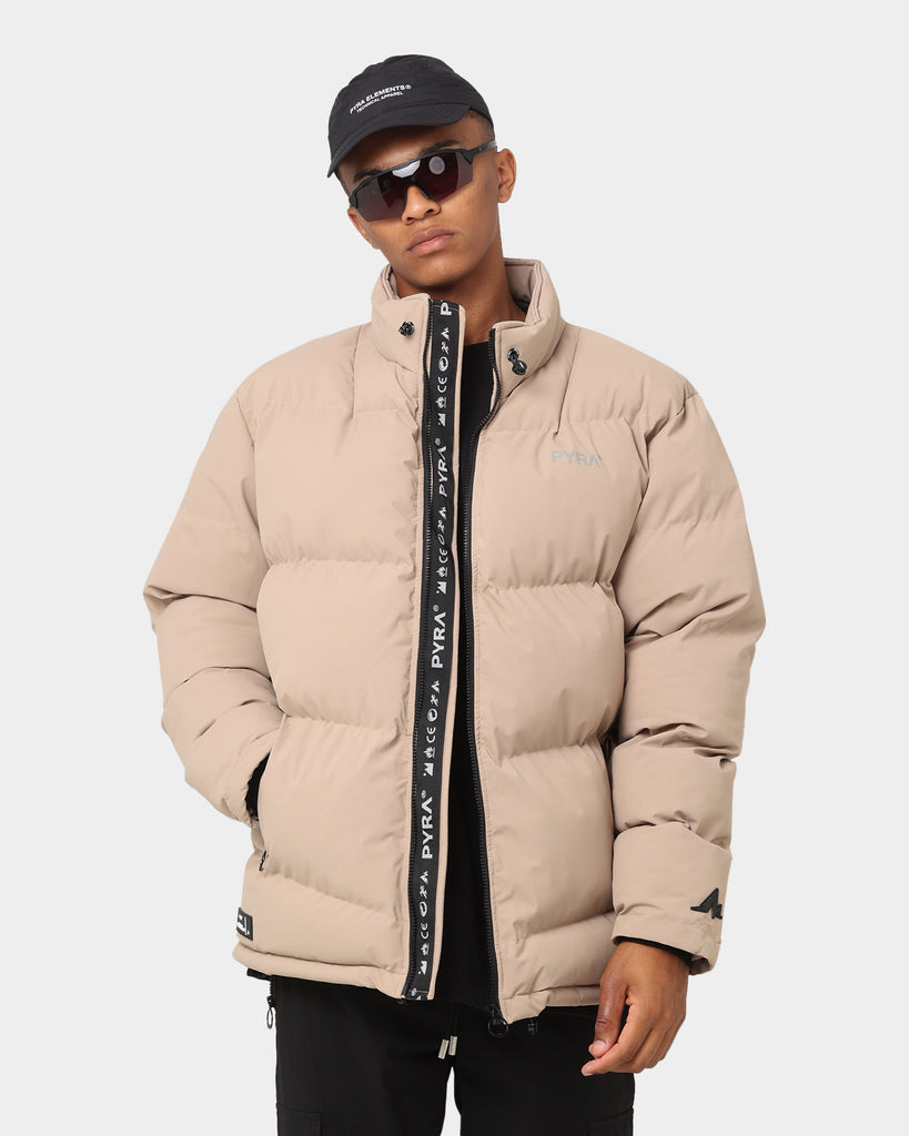 PYRA Padded Puffa Jacket Natural