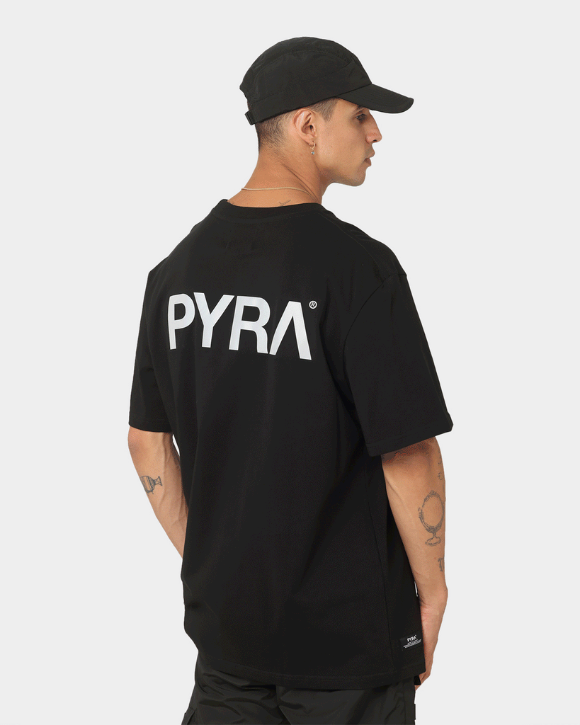 PYRA Path Way T-Shirt Black/3M