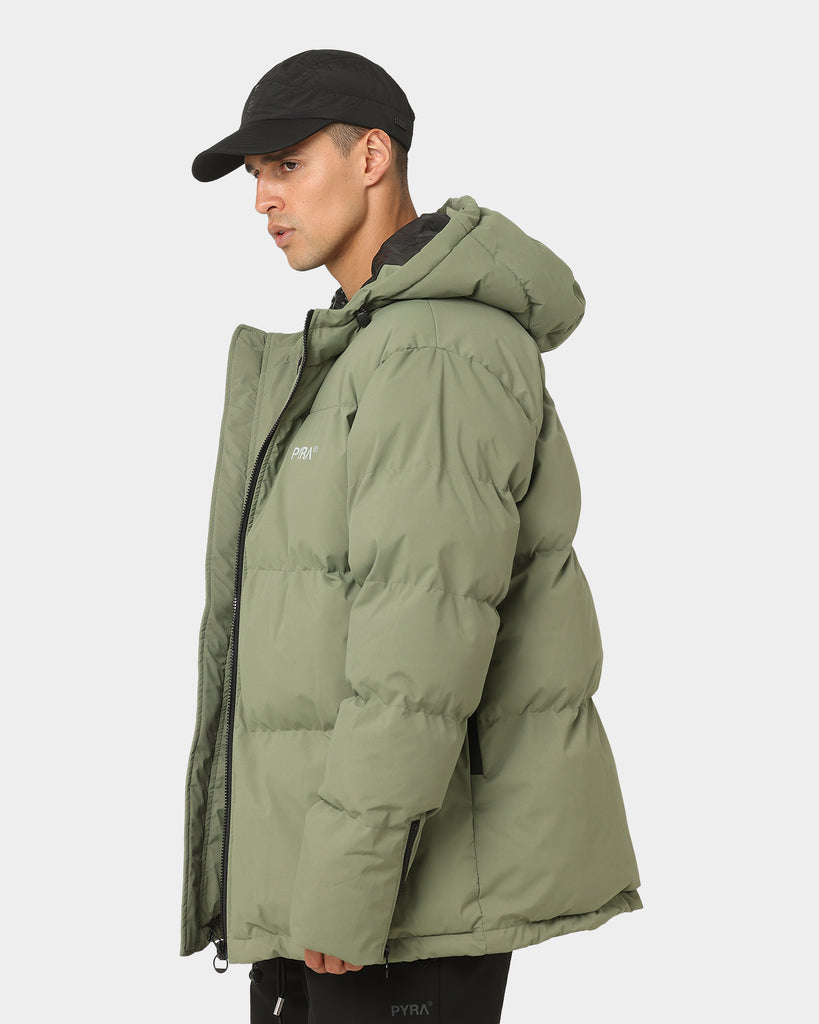 Green puffa on sale