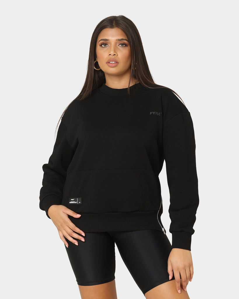 PYRA Women's Trail Sweater Black