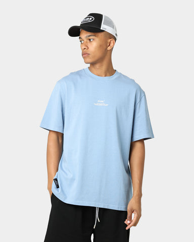 Pyra Stacked Logo T-Shirt Blue Fog