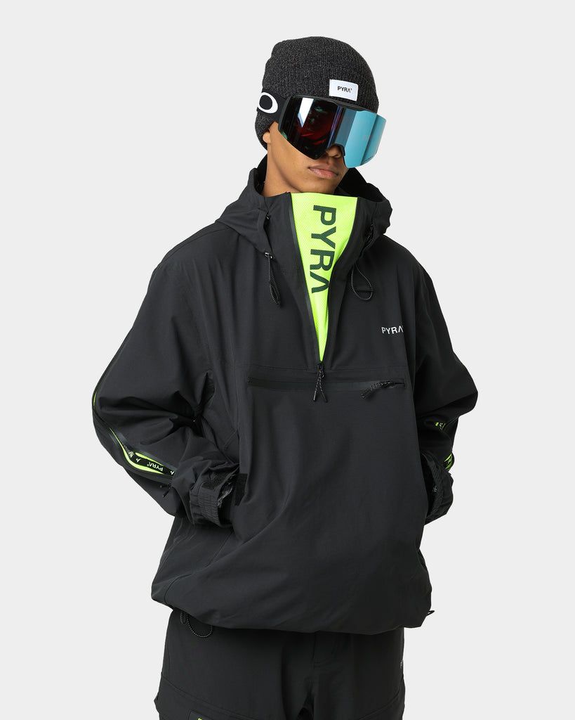 Pyra 10K Anorak Snow Jacket Black/Volt