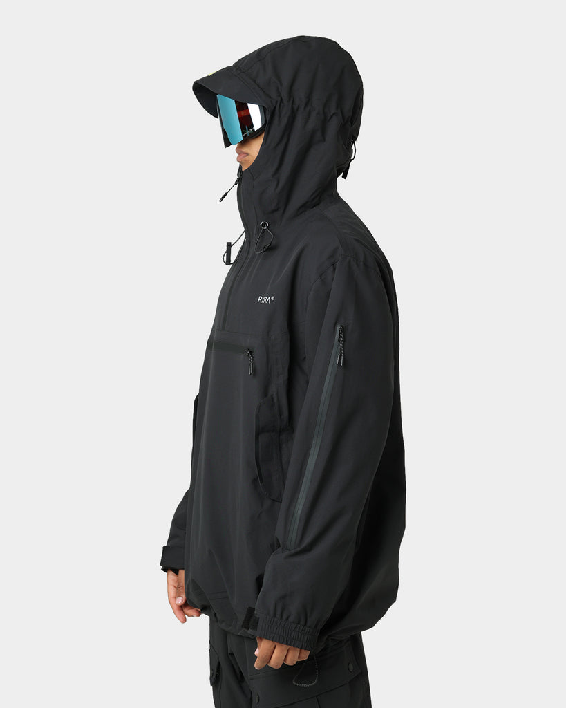 Pyra 10K Anorak Snow Jacket Black/Volt