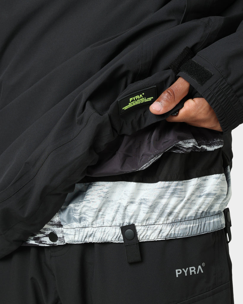 Pyra 10K Anorak Snow Jacket Black/Volt