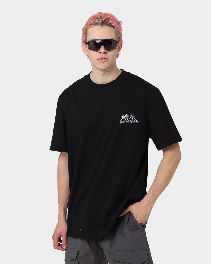 PYRA Mountain T-Shirt Black/White