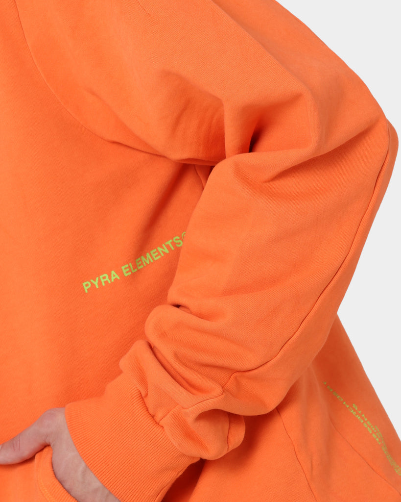 PYRA Design Logo Hoodie Orange
