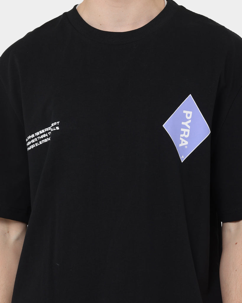 PYRA Alpine Ace T-Shirt Black/Violet