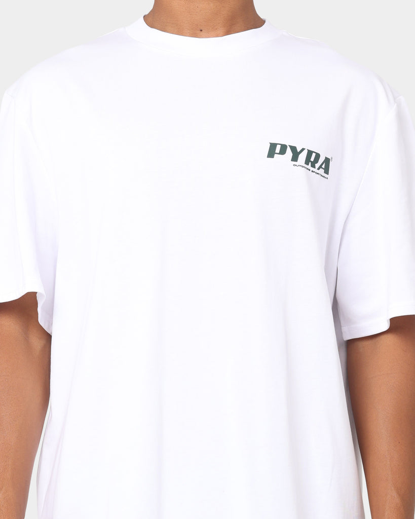 PYRA Version T-Shirt White/Green