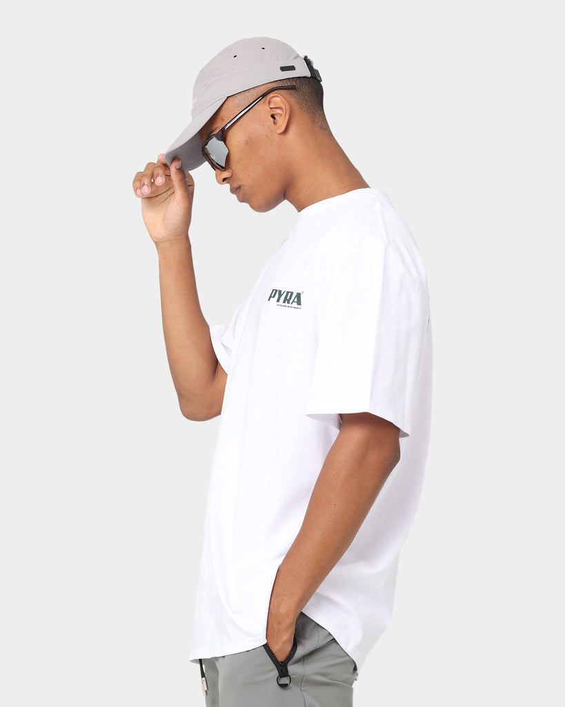 PYRA Version T-Shirt White/Green