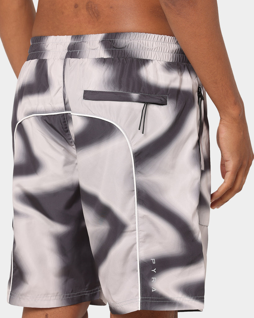 PYRA Digital Haze Shorts Grey/Multi-coloured