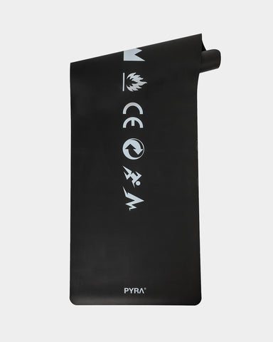 PYRA XL Yoga Mat Black/Volt