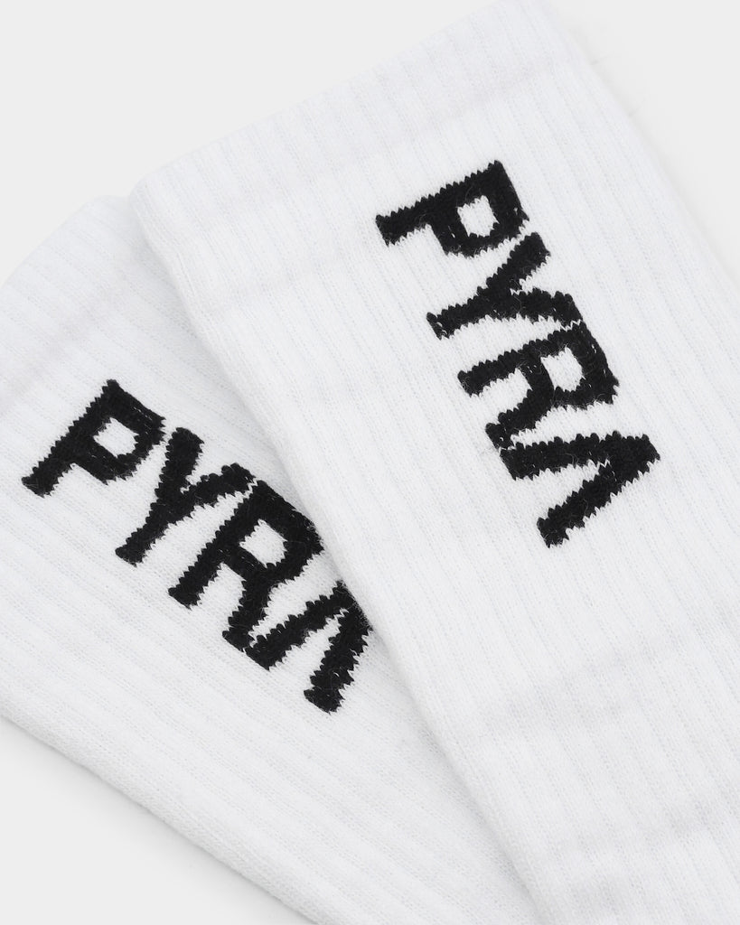 Pyra Elements Logo Socks White/Black